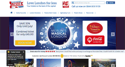 Desktop Screenshot of discount-london.com